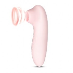 Mini Clitoral Stimulator, 7 Speeds Suction/Vibration, LIGHT PINK